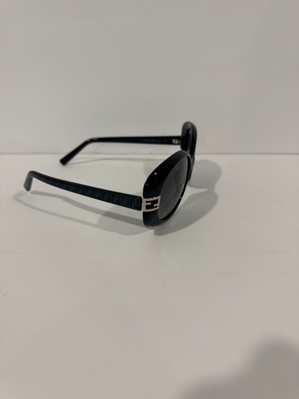 Fendi Women’s Black Oval Sunglasses - Picture 3 of 8